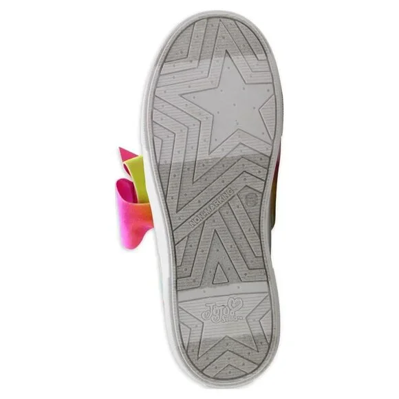 Nickelodeon JoJo Siwa Kids Size 8 Sneakers Hightop Bow Detail Bright Colors - Picture 8 of 8